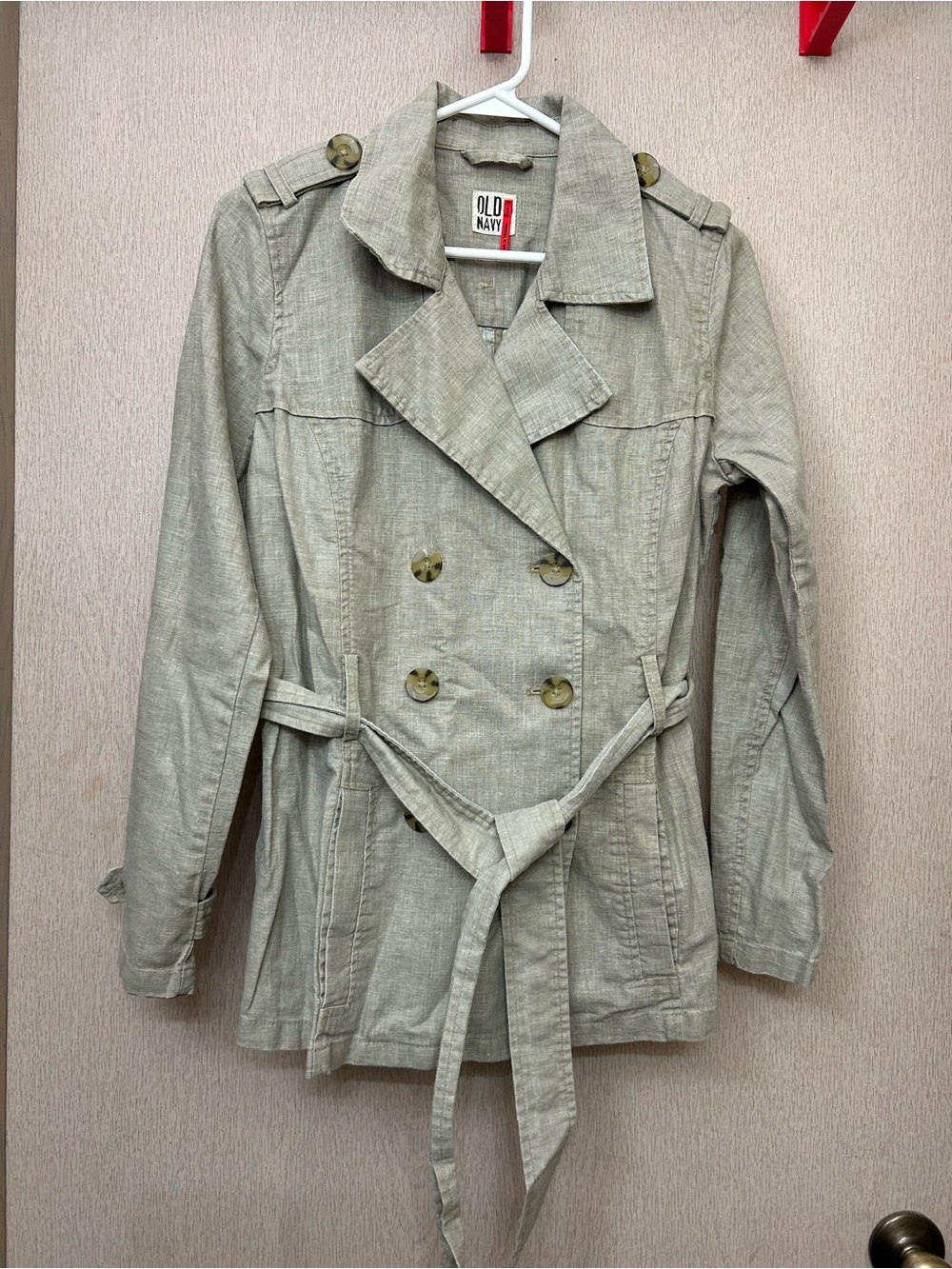 Vintage Old Navy - Y2K Belted Jacket - Size S